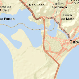 Cabo Frio Street Map