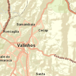 Valinhos Street Map