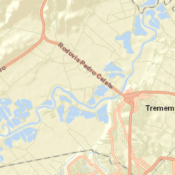 Tremembé Street Map