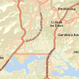 Rio de Janeiro Street Map