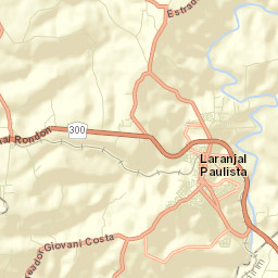 Laranjal Paulista Street Map