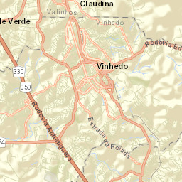 Vinhedo Street Map