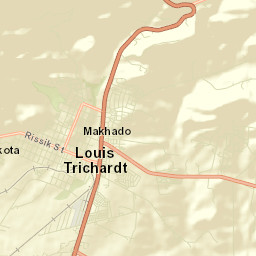 Louis Trichardt Street Map