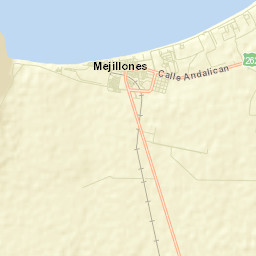 Mejillones Street Map