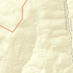 Planaltina do Paraná Street Map