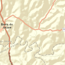 Barra do Jacaré Street Map