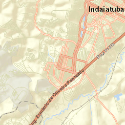 Indaiatuba Street Map