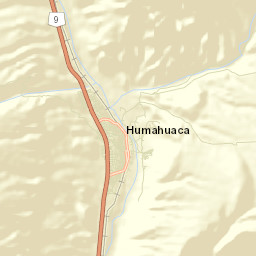 Humahuaca Street Map