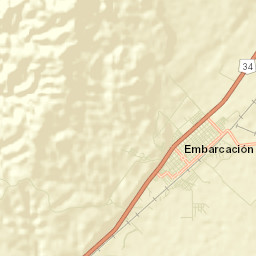Embarcación Street Map
