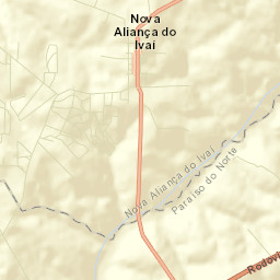 Nova Aliança do Ivaí Street Map