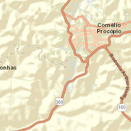 Cornélio Procópio Street Map