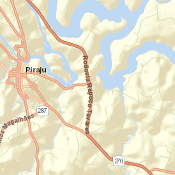 Piraju Street Map