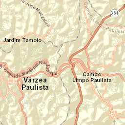 Campo Limpo Paulista Street Map