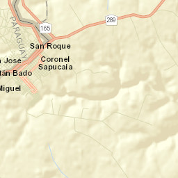 Capitán Bado Street Map