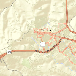 Cambé Street Map