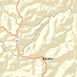 Abatiá Street Map