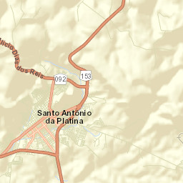 Santo Antônio da Platina Street Map