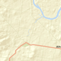 Alton Downs Street Map