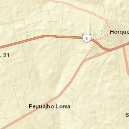 Horqueta Street Map