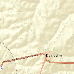 Douradina Street Map