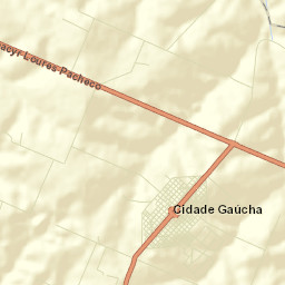 Cidade Gaúcha Street Map