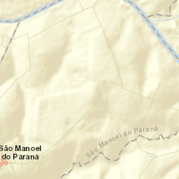 São Manoel do Paraná Street Map