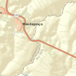 Mandaguaçu Street Map