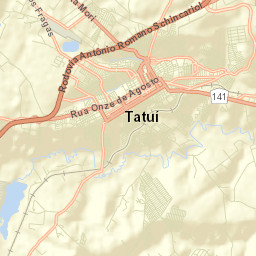 Tatuí Street Map