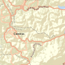 Caieiras Street Map