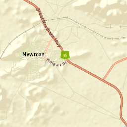 Newman Street Map