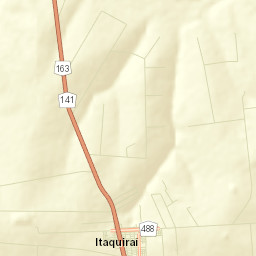 Itaquiraí Street Map