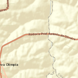 Nova Olímpia Street Map