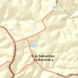 São Sebastião da Amoreira Street Map