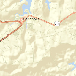 Carlópolis Street Map