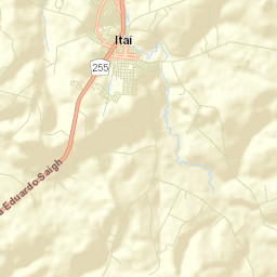 Itaí Street Map