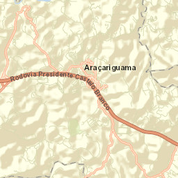 Araçariguama Street Map