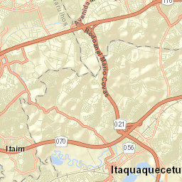 Itaquaquecetuba Street Map