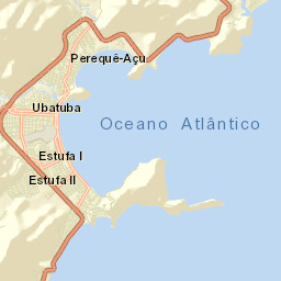 Ubatuba Street Map