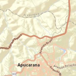 Apucarana Street Map