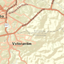 Votorantim Street Map