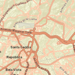 São Paulo Street Map