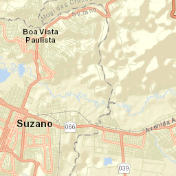 Suzano Street Map