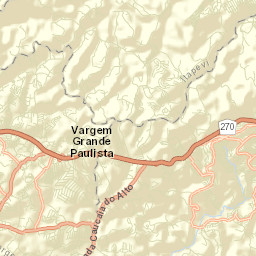 Vargem Grande Paulista Street Map