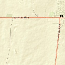 Blackwater Street Map