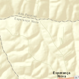 Esperança Nova Street Map