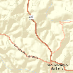 São Jerônimo da Serra Street Map