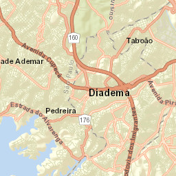Diadema Street Map