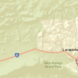 Araluen Street Map