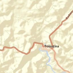 Tomazina Street Map