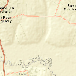 Lima Street Map